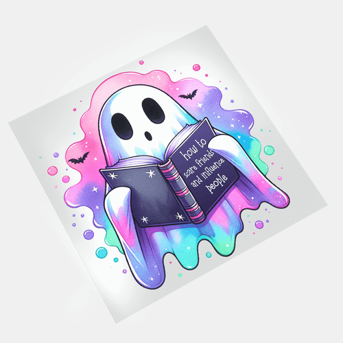 Cute Ghosts: How To Scare Friends And Influence People - DTF Transfer - Direct-to-Film