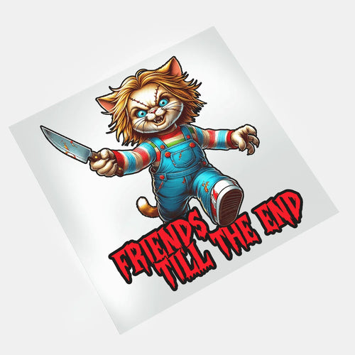 Halloween Funny: Friends Till The End Chucky - DTF Transfer - Direct-to-Film