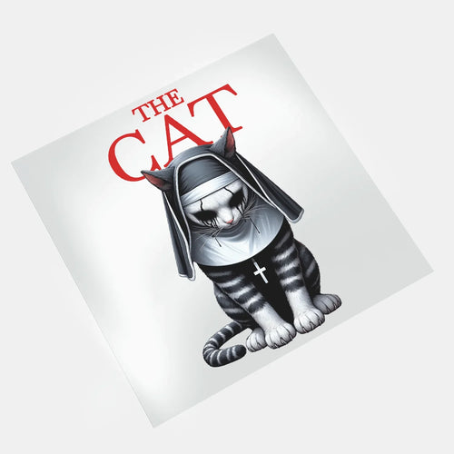 Halloween Funny: The Cat - DTF Transfer - Direct-to-Film