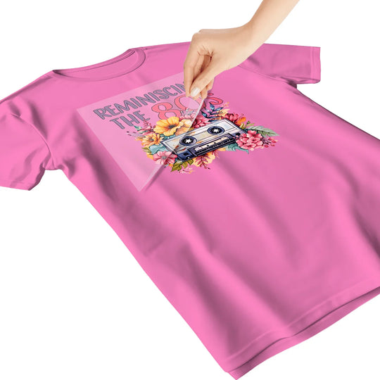 I Love The 80's: Reminiscing The 80's - DTF Transfer - Direct-to-Film