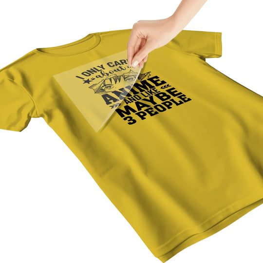 It's An Anime Thing: I Only Care About Anime - DTF Transfer - Direct-to-Film