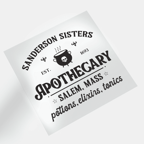 Witches: Apothecary - DTF Transfer - Direct-to-Film