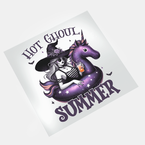 Witches: Hot Ghoul Summer - DTF Transfer - Direct-to-Film