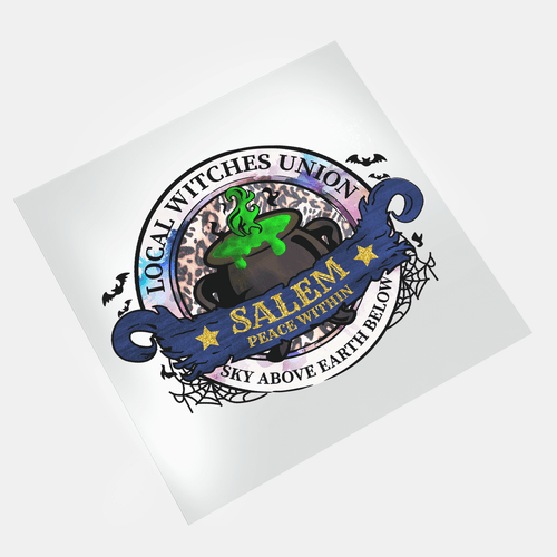 Salem Witch: Local Witches Union - DTF Transfer - Direct-to-Film
