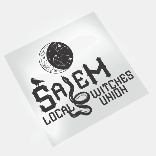 Salem Witch: Salem Local Witchhes Union - DTF Transfer - Direct-to-Film