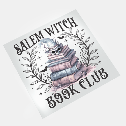 Salem Witch: Book Club - DTF Transfer - Direct-to-Film