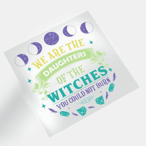 Salem Witch: Daugthers Of The Witches - DTF Transfer - Direct-to-Film