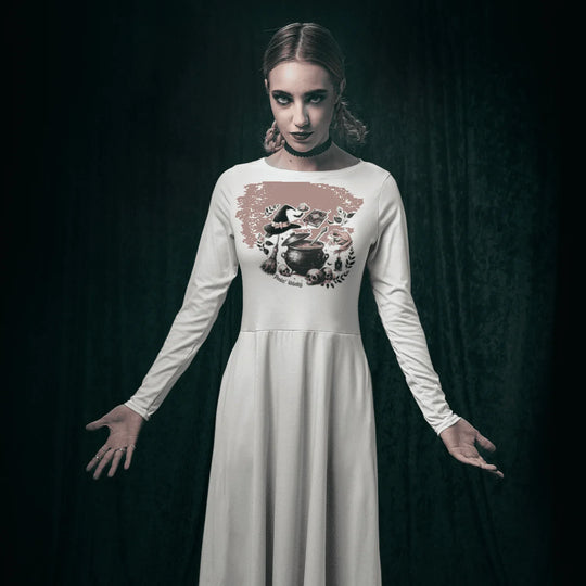 Gothic Pink Halloween: Feelin' Witchy - DTF Transfer - Direct-to-Film