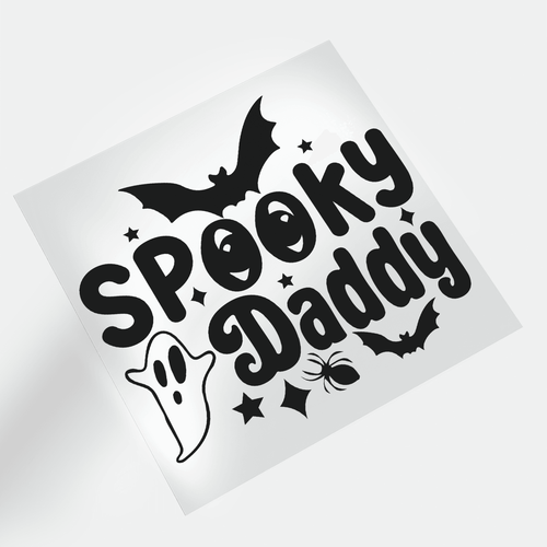 Funny Matching Family Prints: Spooky Daddy - DTF Transfer - Direct-to-Film