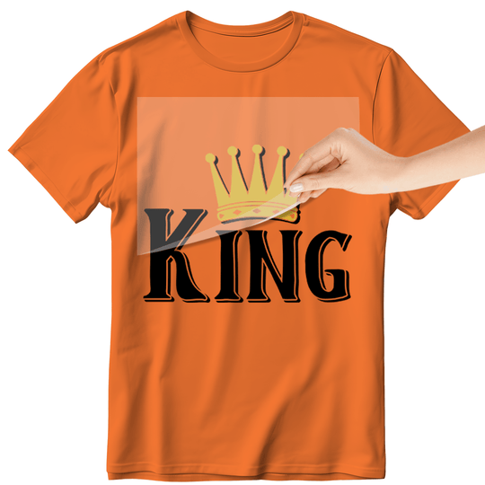 Funny Matching Family Prints: King - DTF Transfer - Direct-to-Film