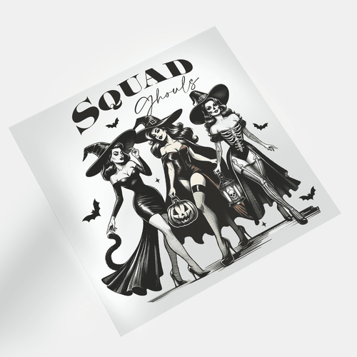 Halloween Town: Squad Ghouls - DTF Transfer - Direct-to-Film