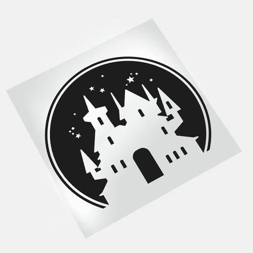 Halloween Town: Hunted Castle - DTF Transfer - Direct-to-Film
