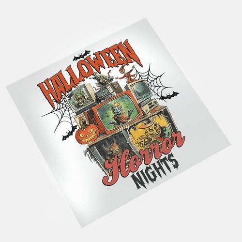 Retro Halloween: Halloween Horror Nights - DTF Transfer - Direct-to-Film