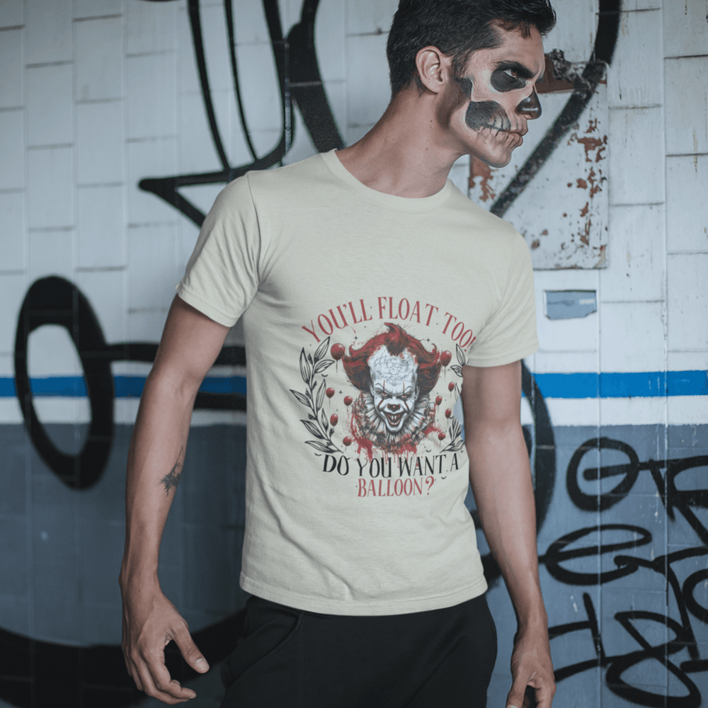 Retro Halloween: Do You Want A Balloon? - DTF Transfer - Direct-to-Film