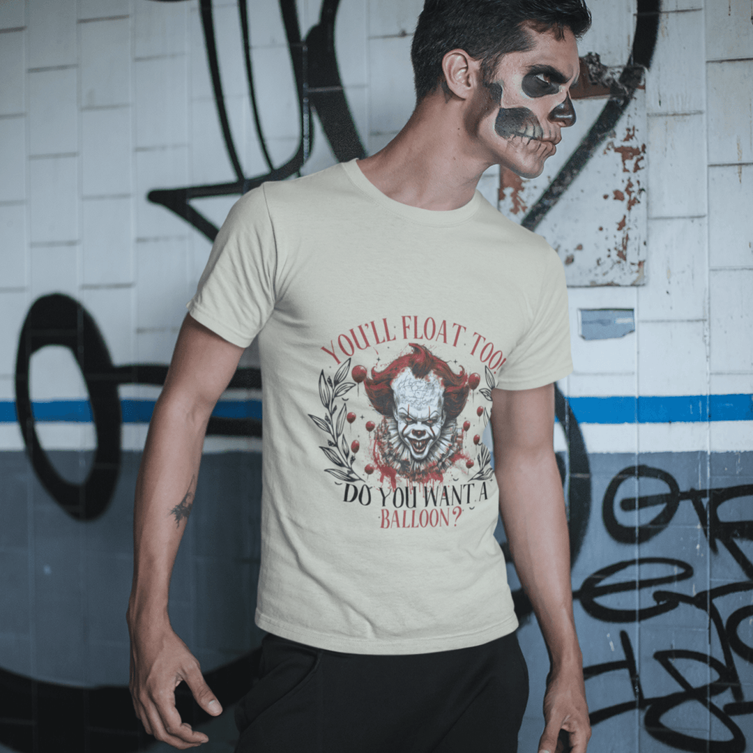 Retro Halloween: Do You Want A Balloon? - DTF Transfer - Direct-to-Film