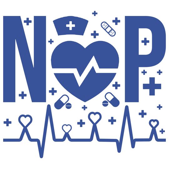 Nurse Practitioner - NP 1 - DTF Transfer - Direct-to-Film