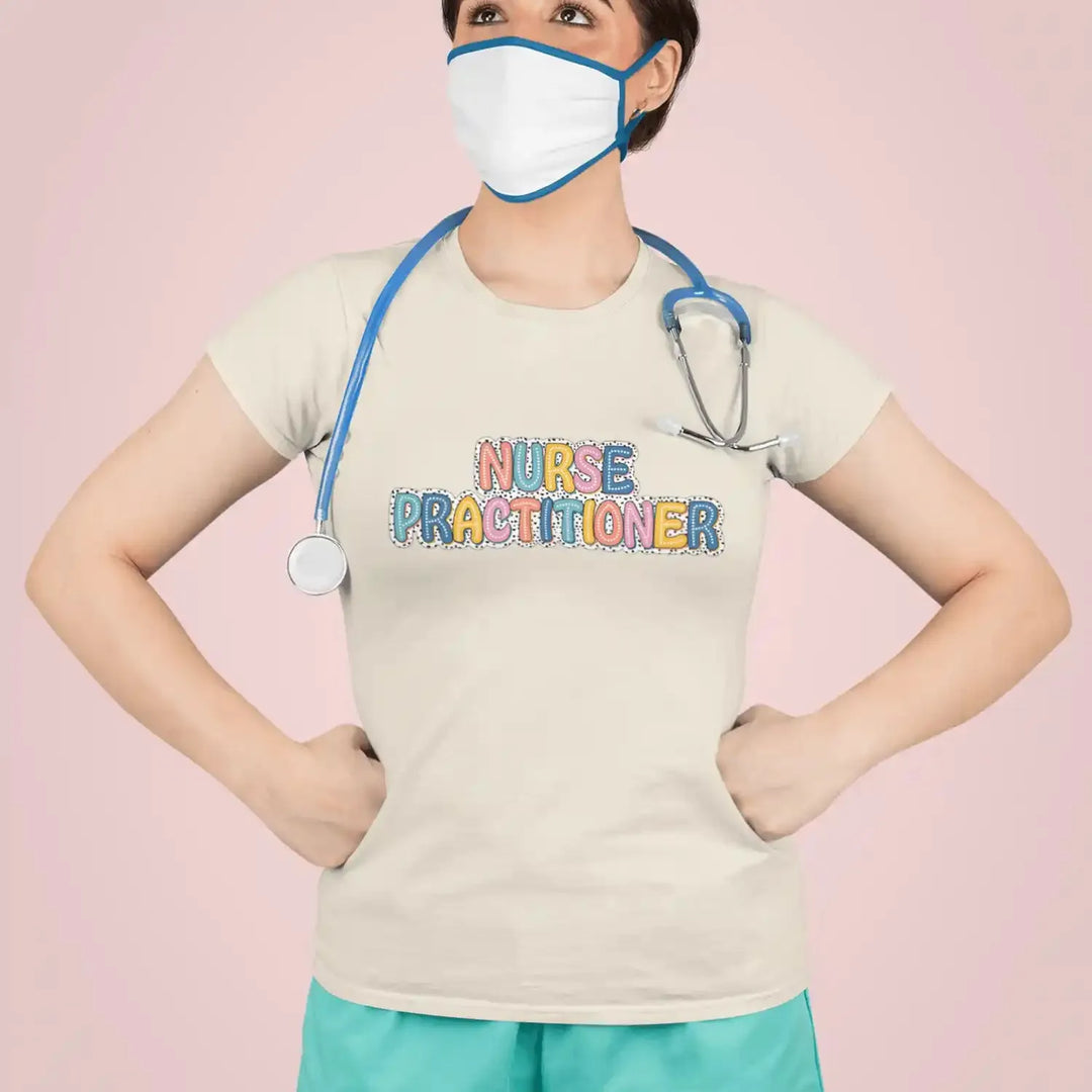 Nurse Practitioner - Dalmatian NP - DTF Transfer - Direct-to-Film