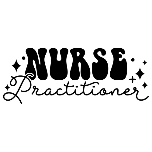 Nurse Practitioner - Groovy NP - DTF Transfer - Direct-to-Film