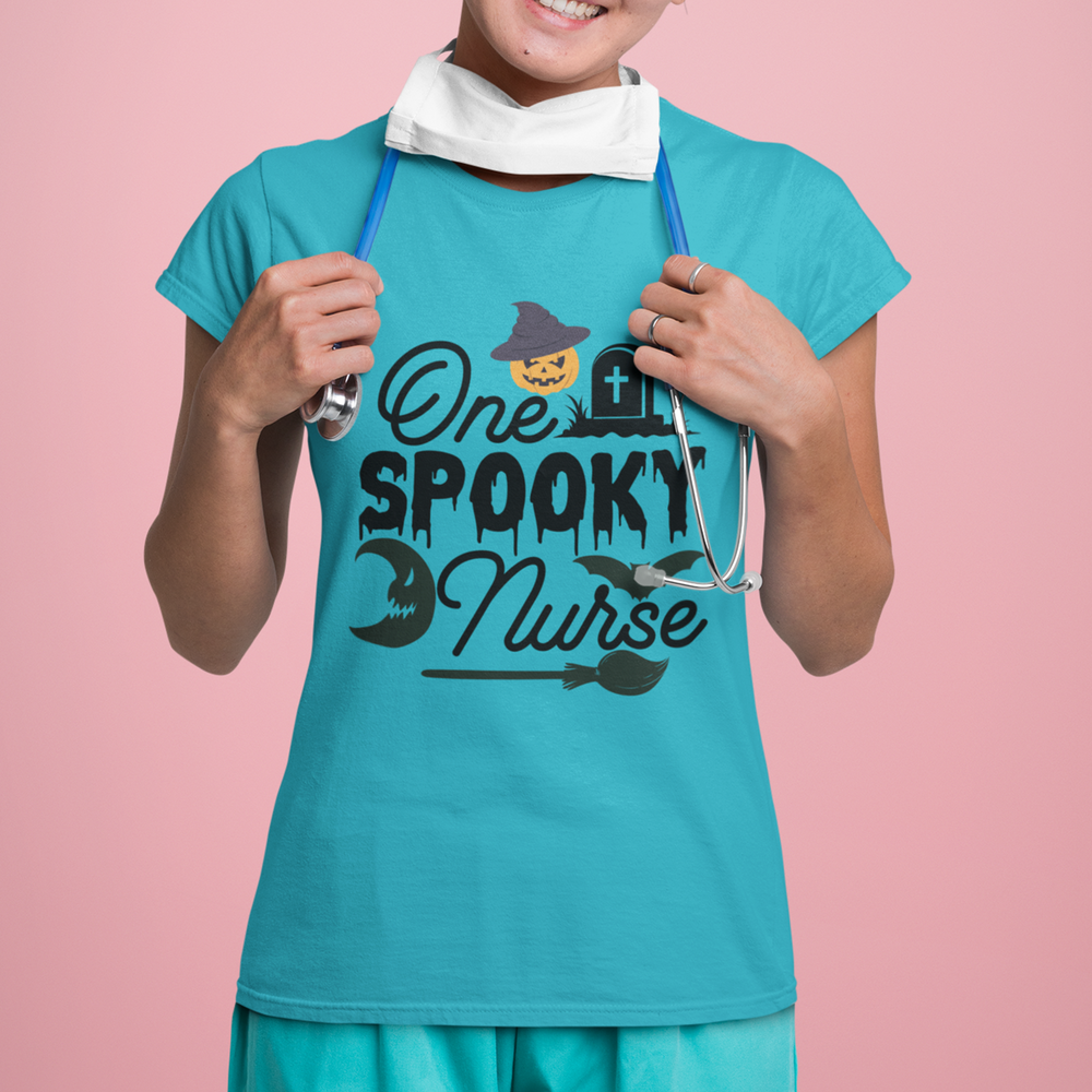 Spooky Nurse: One Spooky Nurse 2 - DTF Transfer - Direct-to-Film