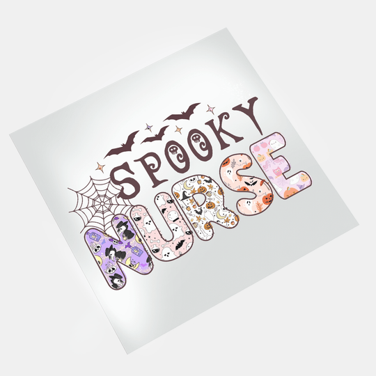 Spooky Nurse 3 - DTF Transfer - Direct-to-Film