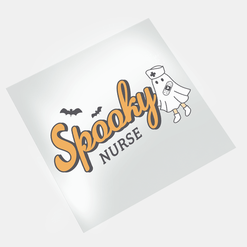 Spooky Nurse: Ghost Spooky Nurse 2 - DTF Transfer - Direct-to-Film