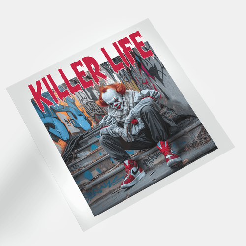 Thug Life Horror Movie: Killer Life 1 - DTF Transfer - Direct-to-Film