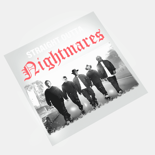 Halloween Horror Movie Straight Outta Nightmare: Straight Outta Nightmares - DTF Transfer - Direct-to-Film