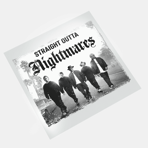 Halloween Horror Movie Straight Outta Nightmare: Straight Outta Nightmares 2 - DTF Transfer - Direct-to-Film