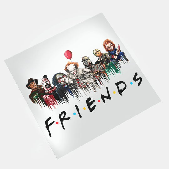 Halloween Horror Movie Straight Outta Nightmare: Friends - DTF Transfer - Direct-to-Film