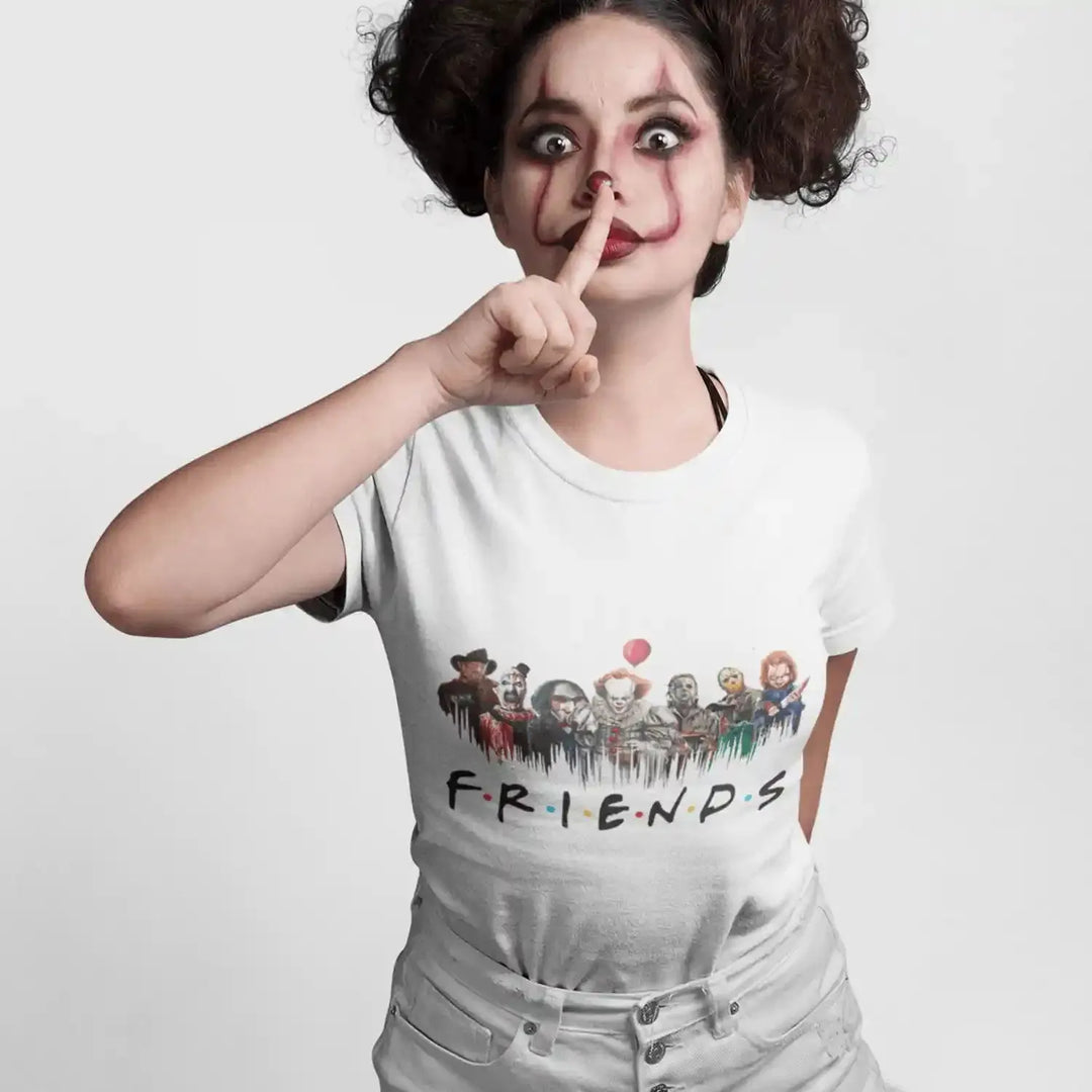 Halloween Horror Movie Straight Outta Nightmare: Friends - DTF Transfer - Direct-to-Film