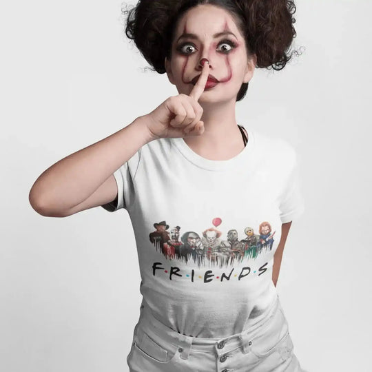 Halloween Horror Movie Straight Outta Nightmare: Friends - DTF Transfer - Direct-to-Film