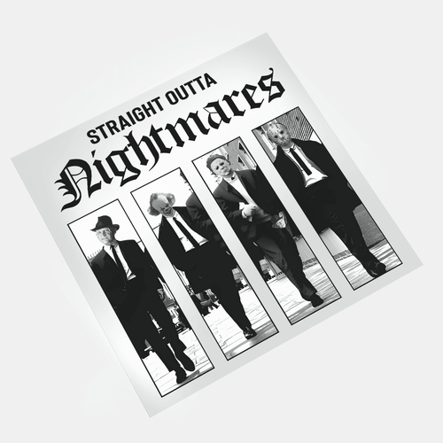 Halloween Horror Movie Straight Outta Nightmare: Straight Outta Nightmares 3 - DTF Transfer - Direct-to-Film