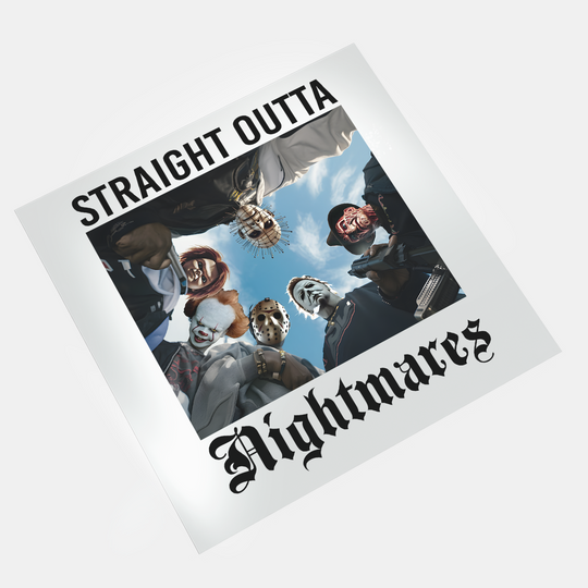 Halloween Horror Movie Straight Outta Nightmare: Straight Outta Nightmares 4 - DTF Transfer - Direct-to-Film