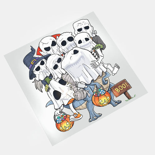 Halloween Trick or Treat Crew - DTF Transfer - Direct-to-Film