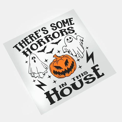 Pumpkin Ghosts - There Are Some Horrors In This House - DTF Transfer | Direct-to-Film