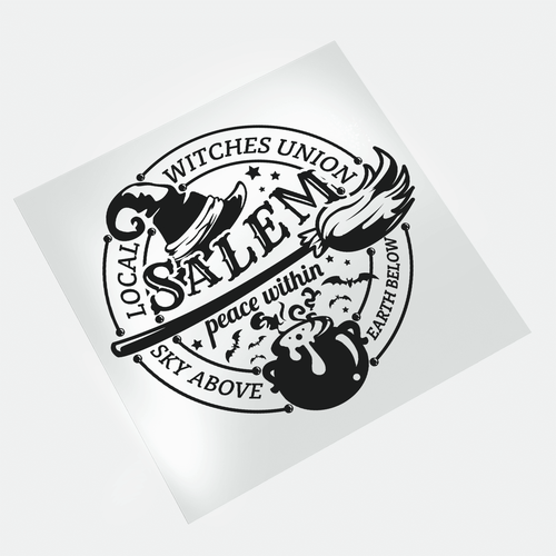 Halloween Salem Girls Trip - Local Witches Union - DTF Transfer - Direct-to-Film