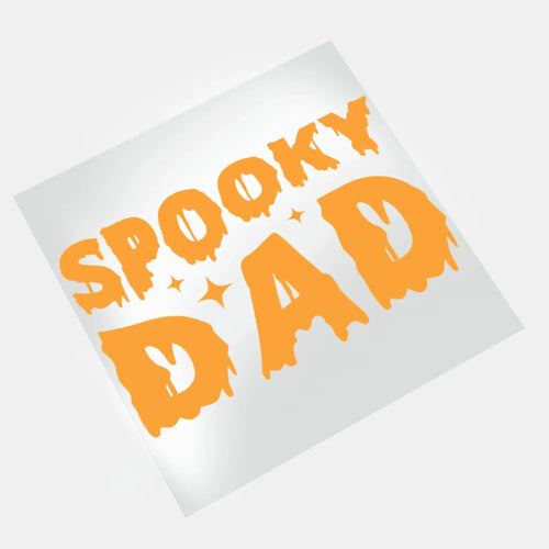 Spooky Dad - Spooky Groovy Dad - DTF Transfer - Direct-to-Film