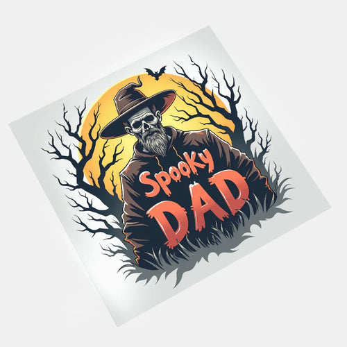 Spooky Dad 3 - DTF Transfer - Direct-to-Film