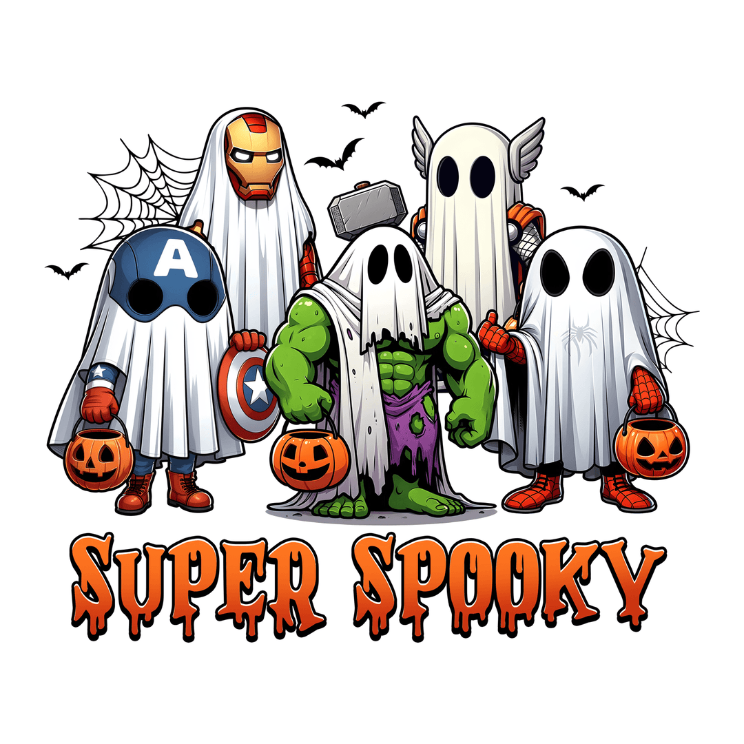 Super Spooky Halloween: Super Spooky 3 - DTF Transfer - Direct-to-Film