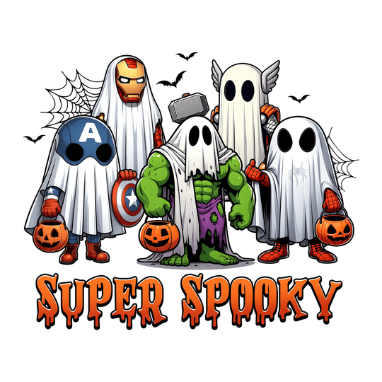 Super Spooky Halloween: Super Spooky 3 - DTF Transfer - Direct-to-Film