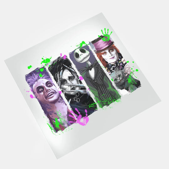 The Burtons Halloween - The Burtons 2 - DTF Transfer - Direct-to-Film