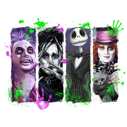 The Burtons Halloween - The Burtons 2 - DTF Transfer - Direct-to-Film