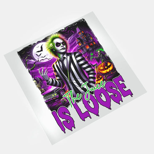 The Burtons Halloween - The Juice Is Loose - DTF Transfer - Direct-to-Film