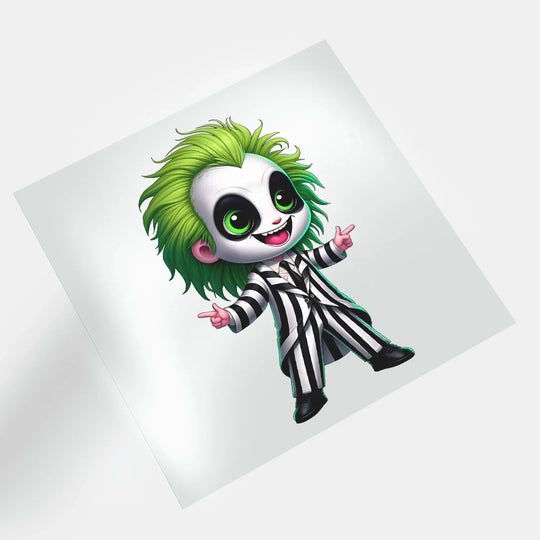 The Burtons Halloween - Beetlejuice - DTF Transfer - Direct-to-Film