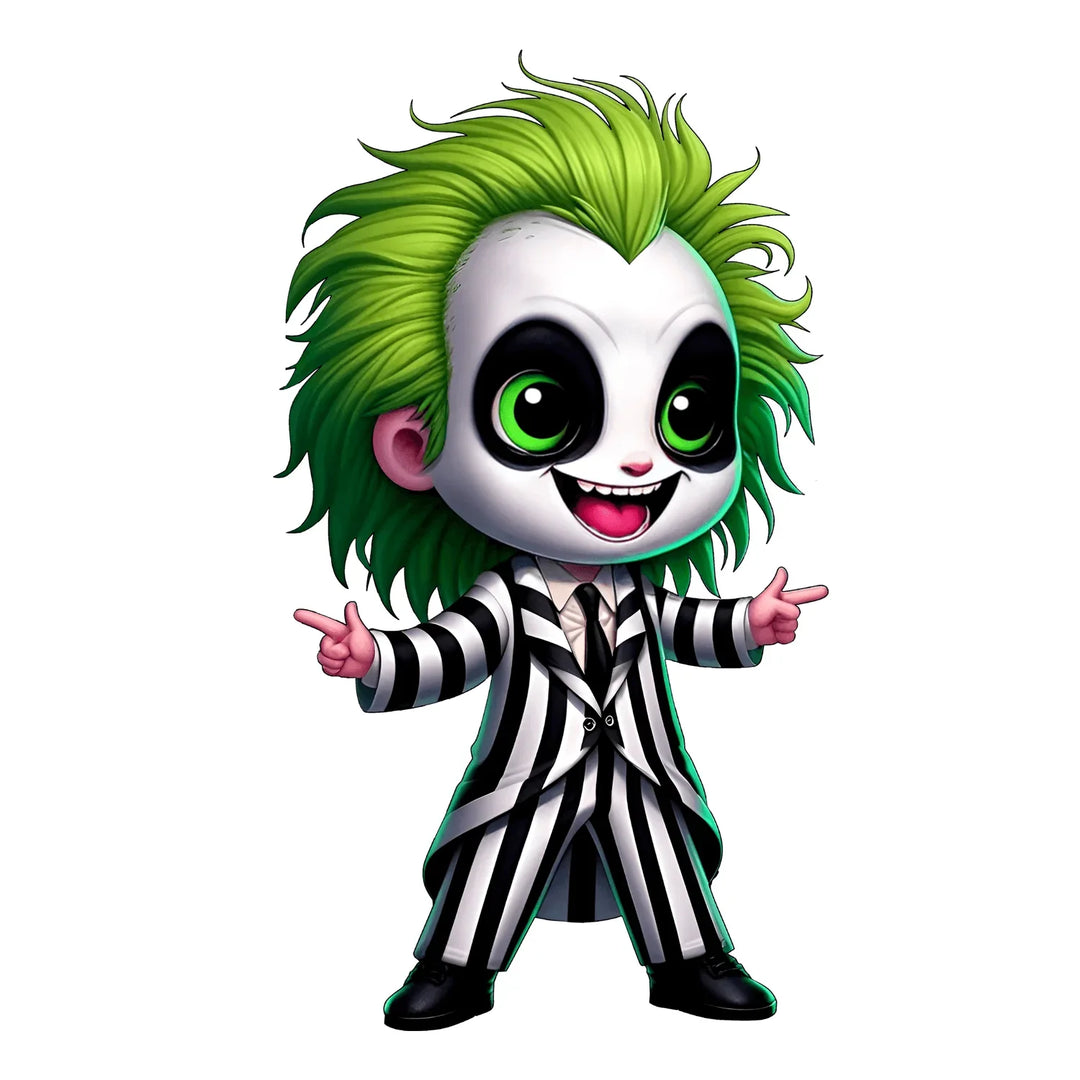 The Burtons Halloween - Beetlejuice - DTF Transfer - Direct-to-Film