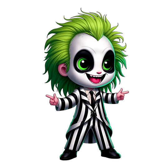 The Burtons Halloween - Beetlejuice - DTF Transfer - Direct-to-Film