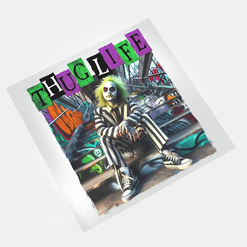 The Burtons Halloween - Thug Life - DTF Transfer - Direct-to-Film