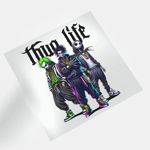 The Burtons Halloween - Thug Life 2 - DTF Transfer - Direct-to-Film