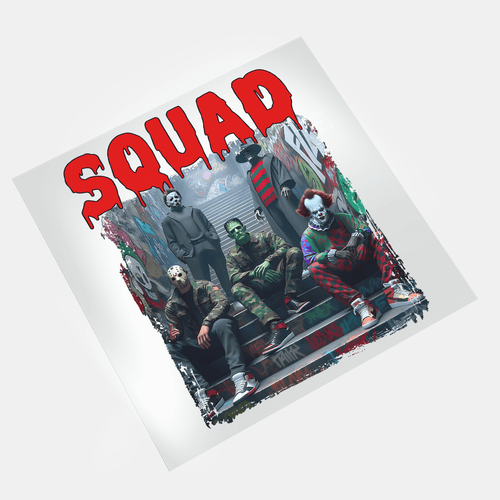 Halloween Horror Squad - Squad 2 - DTF Transfer - Direct-to-Film