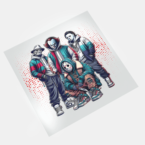 Halloween Horror Squad - Squad 3 - DTF Transfer - Direct-to-Film